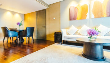 BANGKOK, THAILAND - AUGUST 12 2016: Beautiful luxury living room