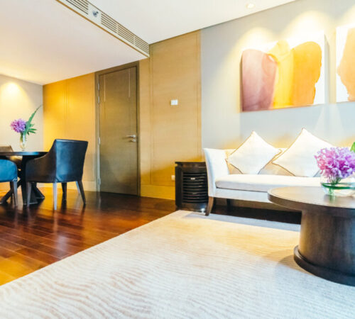 BANGKOK, THAILAND - AUGUST 12 2016: Beautiful luxury living room